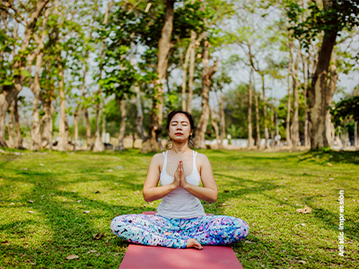 Yoga, meditation, spa, wellness-focused spaces