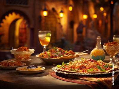 Fine dining with premium service standards